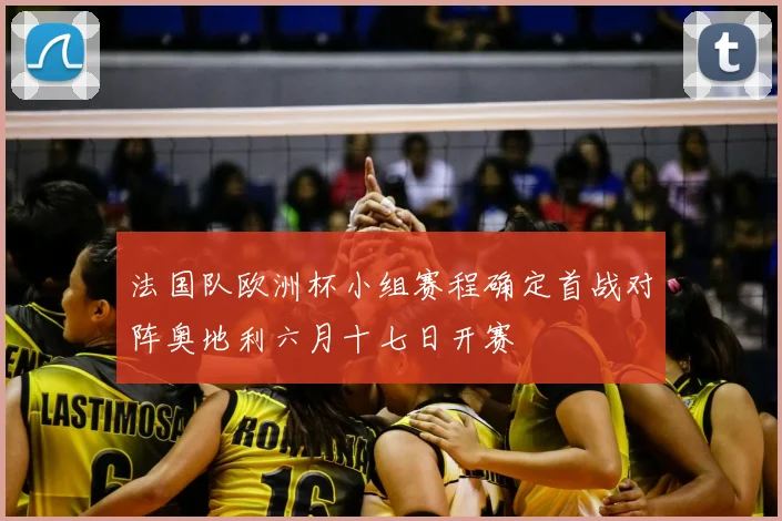 法国队欧洲杯小组赛程确定首战对阵奥地利六月十七日开赛